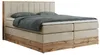 MKS MEBLE King Boxspringbett 160x200 mit Bettkasten Eiche, Produktbild-Vorschau 4