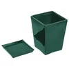 Blumentopf Blumenübertopf mit Untersetzer Blumenbehälter Produktbild-Vorschau 5