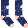 Socken Strümpfe Sterne Mond Planeten Himmel M/L EU 41-46 Produktbild-Vorschau 1