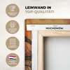 MuchoWow® - Leinwandbilder - Bäume - Gesichter - Sonne - Produktbild-Vorschau 3