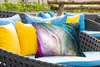 MuchoWow® Outdoor Kissen - Marmor - Farbe - Regenbogen - Produktbild-Vorschau 4