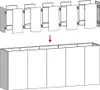 vidaXL Kvetináč čierny 200x40x80 cm Oceľ valcovaná za Náhľad obrázku produktu 7
