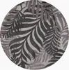 Teppich FLORAL 9020 GRAY 150x150 RUND Produktbild-Vorschau 1