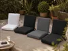 Klappbare Oxford Strandliege Orange – Tragbar Gartenliege, leichte Campingliege Produktbild-Vorschau