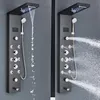 Luxus Duschpaneel mit LED & Thermostat – Regendusche mit Produktbild-Vorschau 1