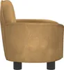 vidaXL Pelech pre psa hnedý 66x40x45 cm Velvet Náhľad obrázku produktu 4