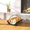 Outsunny Kaminholzregal für innen 51 x 38 x 33cm Produktbild-Vorschau 2