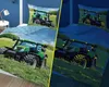 Pościel  bawełniana świecąca w ciemności 160x200 Traktor Podgląd zdjęcia produktu 8