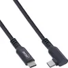 InLine USB 3.2 Gen.1 Kabel, USB-C Stecker/Stecker gewinkelt Produktbild-Vorschau 1