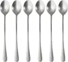 Intirilife 6er Set Löffel aus Edelstahl in Silber - 19 cm Produktbild-Vorschau 1
