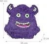 Relaxdays Pinata Monster, s tyčí a maskou, dětská party Náhled obrázku produktu 4