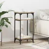 vidaXL Table d'appoint Chêne Artisan 40 x 30 x 75 cm Bois Voir les images du produit 2