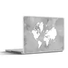 MuchoWow® Laptop Aufkleber Sticker Cover Runde und weiße Produktbild-Vorschau 1
