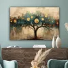 Leinwand Bilder 120x80 cm - Lebensbaum - Abstrakt - Braun - Produktbild-Vorschau 4