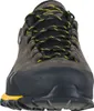 Vorderansicht des Tx5 Low Gtx Wanderschuhs von La Sportiva in Grau mit gelben Schnürsenkeln. Produktbild-Vorschau