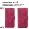 Funda tipo libro con cordón para OnePlus 15 - Roja (marca: Vista previa de la imagen del producto 3