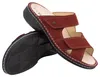 Sandalias cómodas para mujer en color rojo Vista previa de la imagen del producto 14