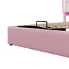 Lit plateforme pour enfant, design princesse avec couronne, Voir les images du produit 12