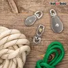 KOTARBAU® Seilrolle Umlenkrolle einzeln Vernickelt 1" Stahl Produktbild-Vorschau 6