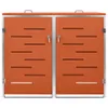 vidaXL Mülltonnenbox für 2 Tonnen 138x77,5x112,5 cm Produktbild-Vorschau 3