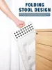 Dyforce Tritthocker Klappbar Klapphocker Faltbar H40cm für Produktbild-Vorschau 3