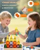 Magnetfliesen 32-teilig für Kinder, bunte Fenster, Produktbild-Vorschau 2