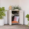 Armoire Basse 80 X 45 X H98 Cm Beige - Groove - Keter Voir les images du produit 13