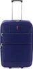 A blue suitcase with a retractable handle. Anteprima dell’immagine prodotto