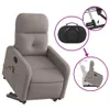 Massagesessel mit Aufstehhilfe Taupe Stoff Produktbild-Vorschau 5