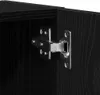 Möbel Badschrank Schwarz Eichen-Optik 32x25,5x190 cm Produktbild-Vorschau 10