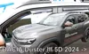 Windabweiser für Dacia Duster (ab 2024) – 4-teilig (vorne Produktbild-Vorschau 3