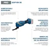 Herramienta multifunción inalámbrica Bosch GOP 18V-30 de 18 Vista previa de la imagen del producto 18