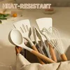 Set d'ustensiles de cuisine, antiadhésif, silicone, Voir les images du produit 6