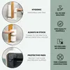 set da toilette eluno 4in1, scopino, portarotolo (di Anteprima dell’immagine prodotto 6