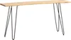 FineBuy Schreibtisch 150x36x75 cm Akazie Massivholz / Produktbild-Vorschau 6