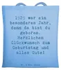 Mr. & Mrs. Panda totebag Spruch 1929 Geburtstag - Sky Blue Produktbild-Vorschau 1