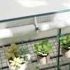 Serra Outsunny con tetto a una falda e doppia porta, Anteprima dell’immagine prodotto 8