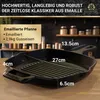 KAISERTAL Grillpfanne emailliert - 27cm Premium Grillpfanne Produktbild-Vorschau 3