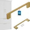 KOTARBAU® Möbelgriffe Gold 148 mm Griffe Möbel ZnAl Produktbild-Vorschau 1