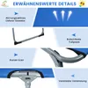 COSTWAY Sonnenliege mit Kopfstütze, klappbarer Liegestuhl, Produktbild-Vorschau 5