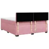 Boxspringbett mit Matratze Rosa 200x200 cm Samt Produktbild-Vorschau 8