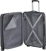 An open suitcase with its interior visible. Produktbild-Vorschau