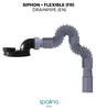 Zubehör  Extra-flacher Siphon + Flexschlauch  80 x8,94 Produktbild-Vorschau 2