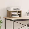 vidaXL Stojan na tiskárnu Artisan – dub 40 x 32 x 22,5 cm Náhled obrázku produktu 2