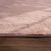 Teppich Wohnzimmer Kunstfell Shaggy Hochflor Waschbar In Produktbild-Vorschau 2
