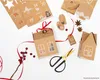 Adventskalender Bastelset 24 Stk Lebkuchenhäuser mit Produktbild-Vorschau 2