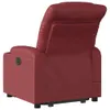Cloris DesignMöbel Massagesessel mit Aufstehhilfe Weinrot Produktbild-Vorschau 4