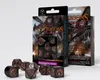 Q-Workshop Dragons Modern Cube Set Black & Copper (7 kusov) Náhľad obrázku produktu 1