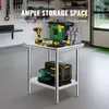 Stół roboczy ze stali nierdzewnej 760 x 600 x 70 mm Do Podgląd zdjęcia produktu 4