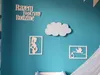 Bateriová LED noční lampička ve tvaru mraku Náhled obrázku produktu 2